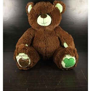 Build-A-Bear - Girl Scout - Thin Mint Edition - Chocolate Brown Teddy Bear Plush